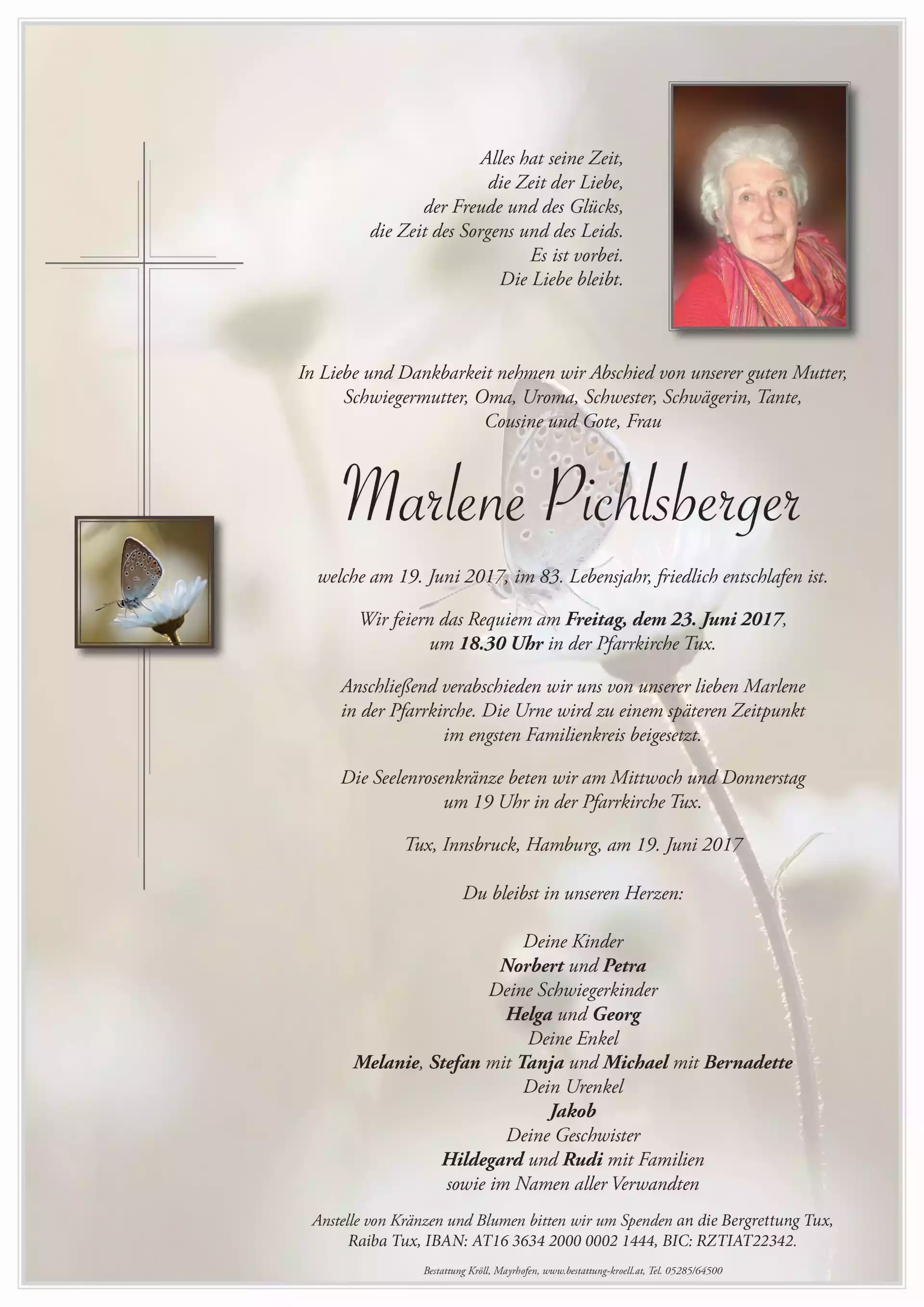 Parte von Marlene Pichlsberger